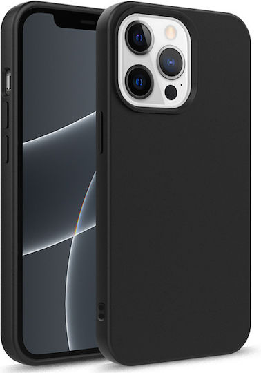 Matt Back Cover Silicone Black (Huawei P30 Lite)