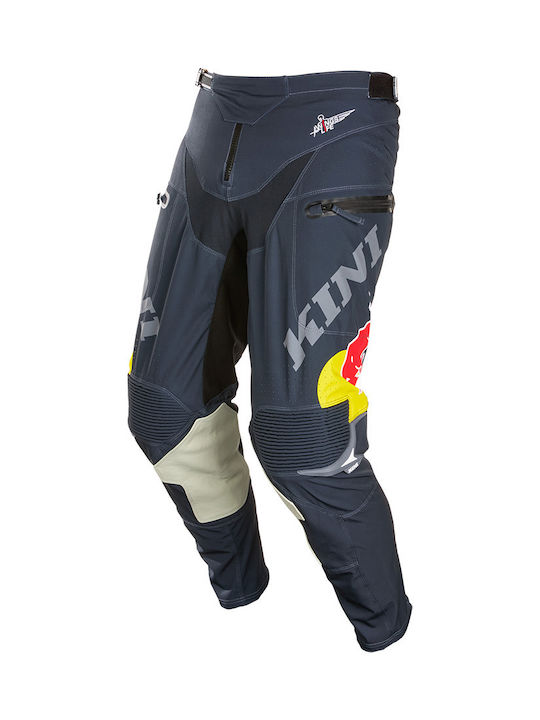Enduro Reithosen O'neal Kini Red Bull Exc In Boot 1.0-Blau/Weiß