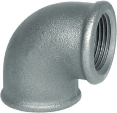 Atusa Female Black Pipe Elbow Fitting 1 1/2''