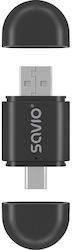 Αντάπτορας Αυτοκινήτου Savio Carplay&android Adapter