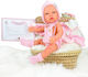Nines d' Onil Păpușă Bebe Newborn Rubi 45 cm