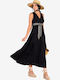 Summer Midi Dress Black