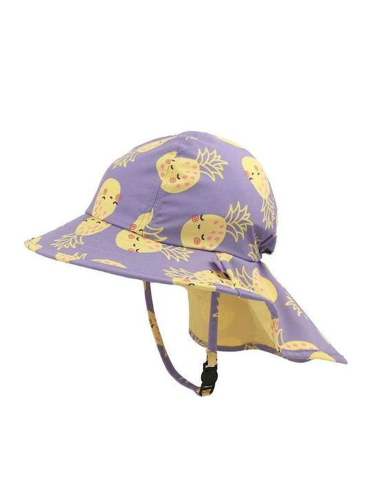 Zoocchini Kinderhut Stoff Sonnenschutz Lila