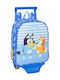 Bluey School Bag Backpack Kindergarten Blue