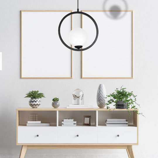 Domoletti Pendant Light Black with Socket E14, E.14