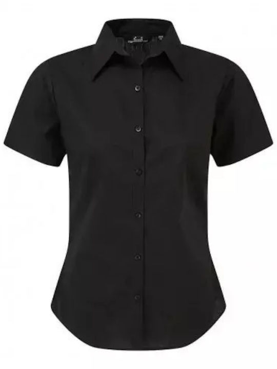 Premier Women's Short Sleeve Shirt Black