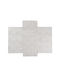 Polcarpet Vera Teppich Rechteckig Synthetisch,Polyester/Cotton/Leather Ecru