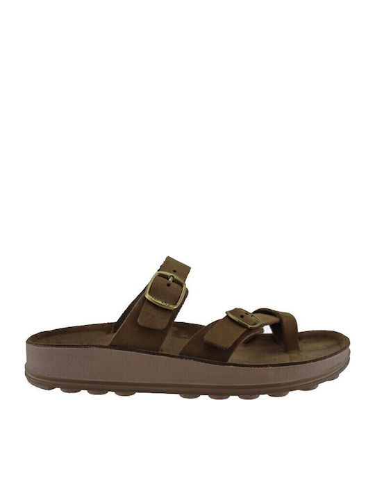 Fantasy Sandals Women's Flat Sandals MOCHACCINO
