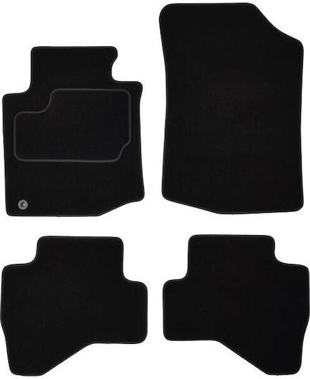 Custopol Σετ Γκρι Πατάκια Toy65s Toyota Aygo Ab10 – 4 Τεμ