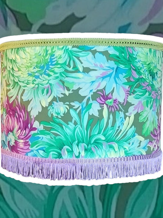 Φωτιστικό Οροφής Kaffe Fasset Green&purple Dalia Διαστάσεις 35*20 Ε27