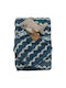 Serafino Blanket Nursery Swaddling Blankets Blue with Animal 75x100cm