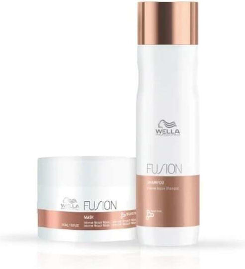 Wella Fusion Seturi Pentru Par Hidratare Pentru Păr Deteriorat Cu Șampon Și Mască