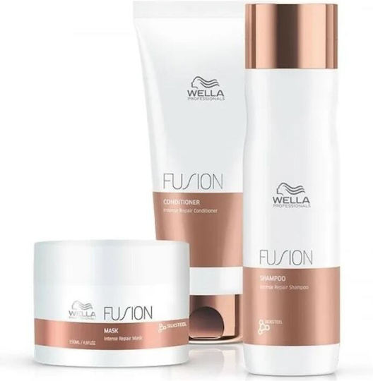 Wella Fusion Seturi Pentru Par Hidratare Pentru Păr Normal Cu Șampon Mască Și Balsam