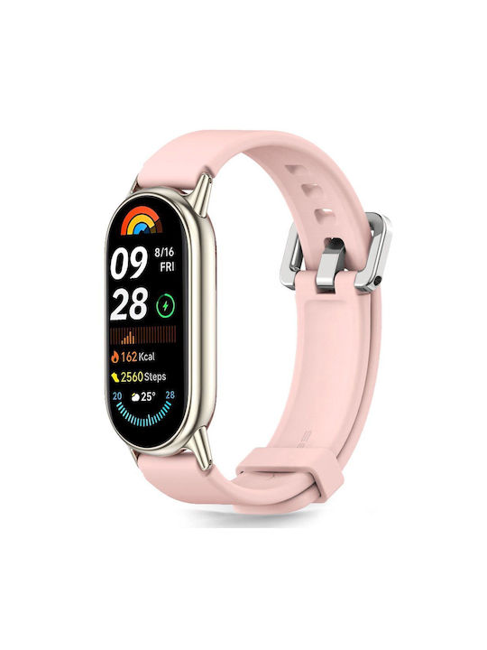 Tech-Protect ICONBAND Armband Silikon Rosa (Smart Band 8 / Smart Band 9 / Smart Band 10)