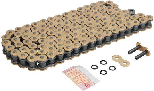 Αλυσίδα Κίνησης Μοτοσυκλέτας Did 525vx3 Gold&black 112 Συνδέσμων Did525vx3g&b112