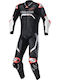 Alpinestars Gp Tech V4 Leather Motorcycle Suit Black White