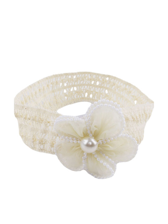 Brims and Trims Kinder Haarbänder in Beige Farbe Brims and Trims Kinder Haarbänder in Beige Farbe