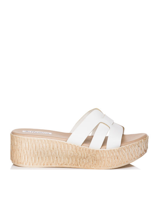 Bellamica Women's Synthetic Leather Platform We...
