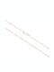 Forever Friends White Gold Chain Neck 14K Thin Thickness 1.8mm and Length 45cm