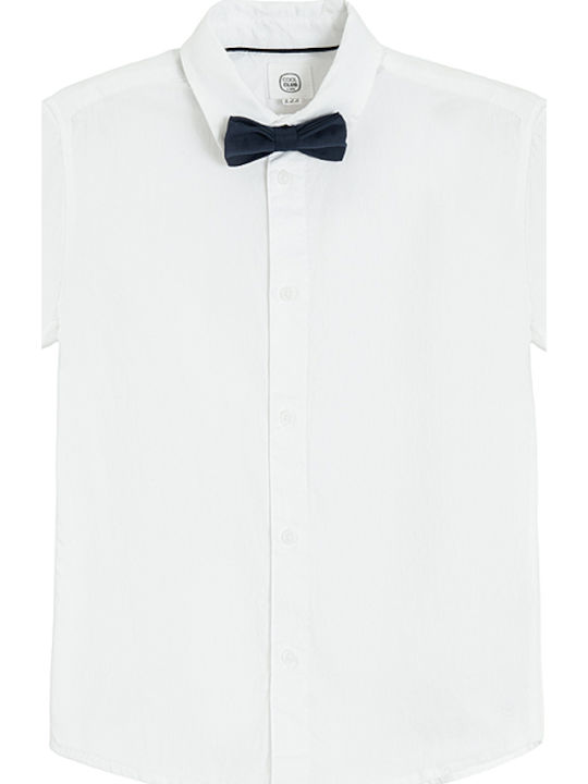 Kids Shirt Short Sleeve White