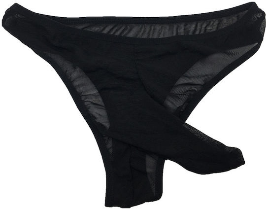 Kinksters Ανδρικό Sexy Slip Μαύρο