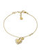 Emporio Armani Sentimental Damen Silberne Kette Hand Vergoldet