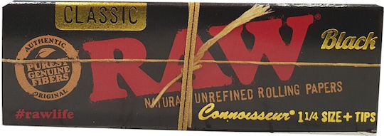 Raw Zigarettenpapier 1+1/4 50 Blätter 1Stück