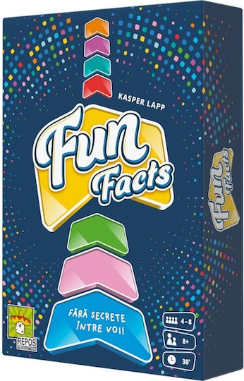Joc de Societate Fun Facts pentru 4-8 Jucători 8+ Ani Repos Production