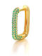 Atofio Kosmima Earrings made of Silver Gold Plated
