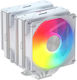 FSP/Fortron MP7-WA CPU Cooling Fan with ARGB for AM4/AM5/1200/1700 Socket