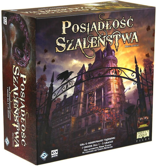 Board Game Mansions of Madness 2nd Edition for 1-5 Players 14+ Years Old (PL) Galakta
