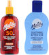 Malibu Spf50 Tanning Oil 200ml + After Sun Balm 200ml