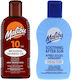 Malibu Tanning Oil Spf10 200ml + After Sun Balm 200ml