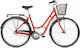 Ideal Citylife Lds 28" 2025 Roșu Bicicletă de O...