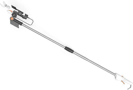 Foarfecă Electrică de Grădină Mâner Telescopic 190 Cm Acumulator 7.2 V 1500 mAh 1.9 Kg Diametru Maxim 13 Mm Foarfecă de Grădină Pentru Trandafiri și Pomii Fructiferi