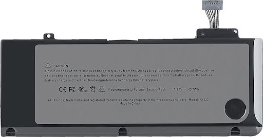 Συμβατή Μπαταρία A1322 Apple Macbook Pro 13" 2010-2012 A1278 5800mah