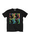 Rock Off Tupac Unisex T-Shirt Pop Art Schwarz 2pac Rap Merch Schwarz 2pacts08mb