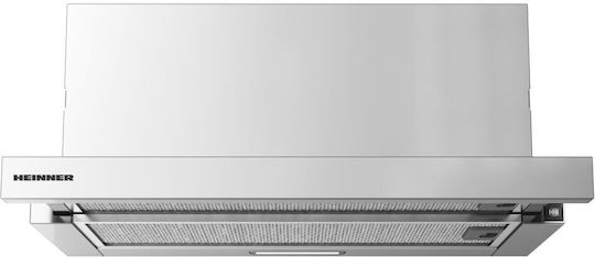 Heinner Sliding Vent Hood 60cm Inox