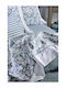 Down Town Home Сет Чаршафи 245x280см. S875 Petrol S875 4бр