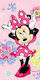 Disney Minnie Pink Bow Bath Towel Beach Towel 7...