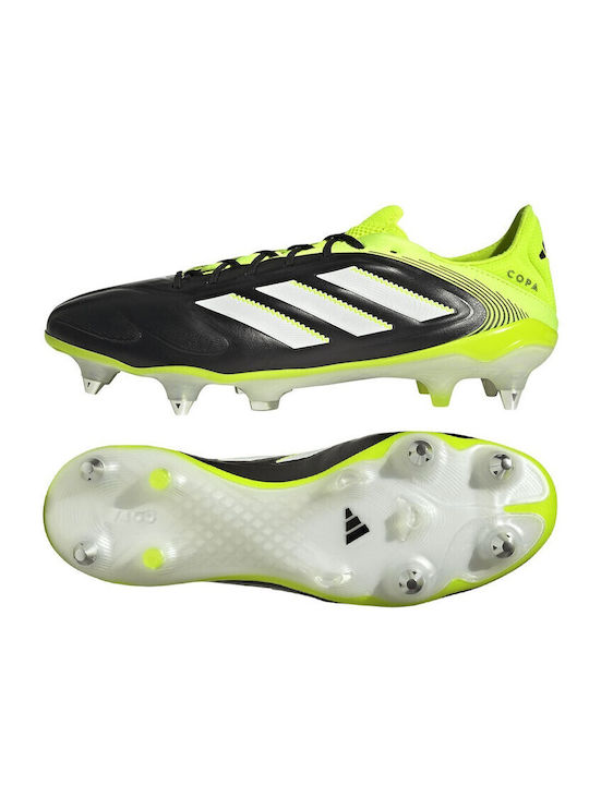 adidas Pure III Elite SG Football Shoes with Cleats Black
