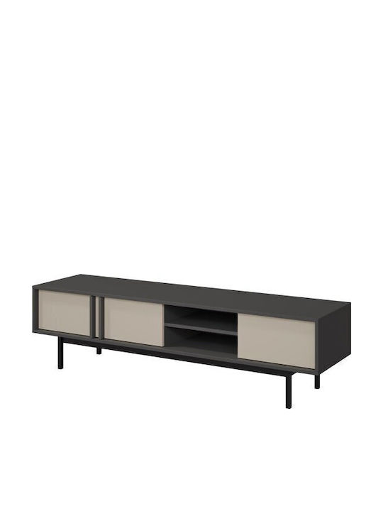 Stand TV Levali 108 Antracit, Bej L163xA43xÎ43cm