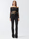 Black Jak Black Tight Bodysuit Lace