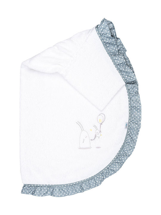Bunny Bebe Baby Hooded Towel with Hood Balloon ...