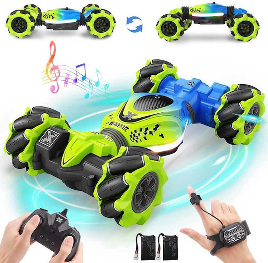 Dysaim Gesture Remote Controlled Car Stunt 4WD Beige