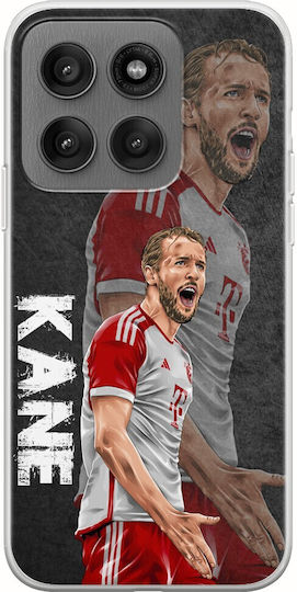 Football Stars Harry Kane Motorola Edge 60 Pro 5G Гъвкав TPU Прозрачен Силикон