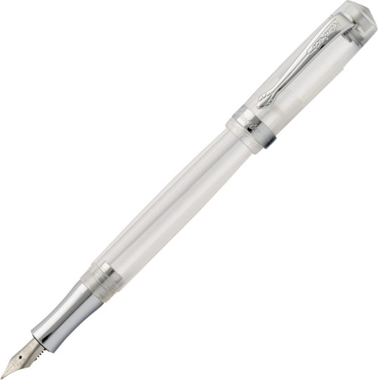 Kaweco Student Writing Pen Double Broad Transparent made of Plastic with Red Ink