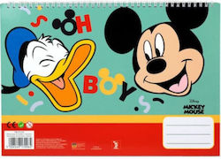 Gim A4 Μπλοκ Ζωγραφικής Αυτοκόλλητα Mickey Cook 40 Φύλλων 23x33cm 340-91416 Gim A4 Μπλοκ Ζωγραφικής Αυτοκόλλητα Mickey Cook 40 Φύλλων 23x33cm 340-91416