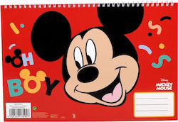 Gim A4 Μπλοκ Ζωγραφικής Mickey Cook 30 Φύλλων 3...