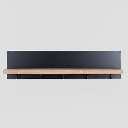 Shelf Wall 60x11x15cm Black Color Shelf Wall 60x11x15cm Black Color